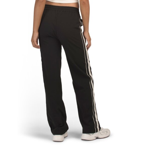 LOVE TREE Black Athleisure Track Pants - Picture 2 of 2